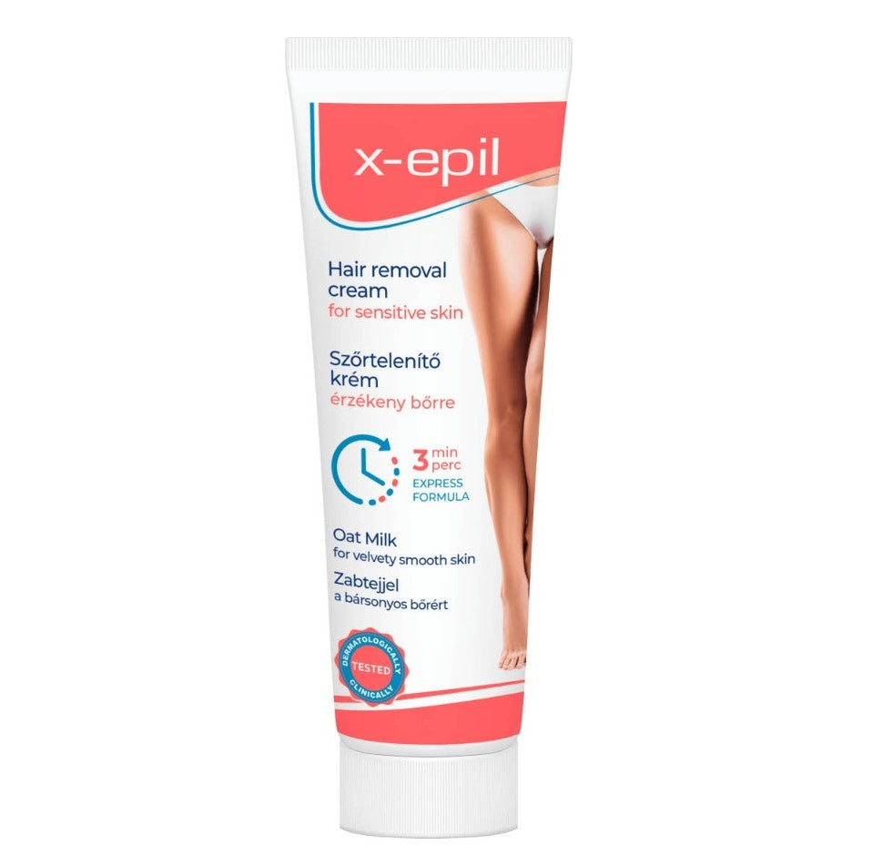 X-epil Hair Removal Cream For Sensitive Skin with Oat Milk