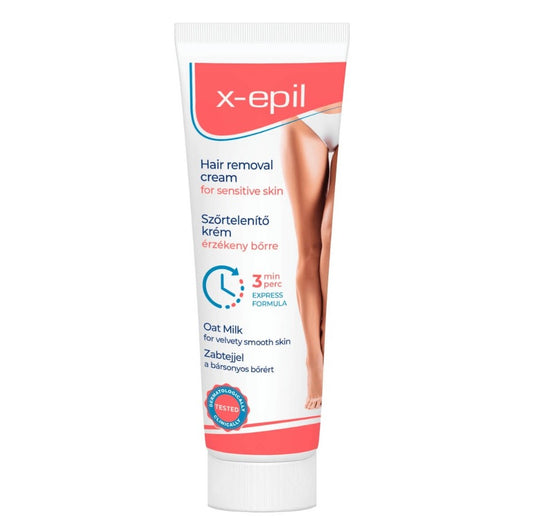 X-epil Hair Removal Cream For Sensitive Skin  with Oat Milk