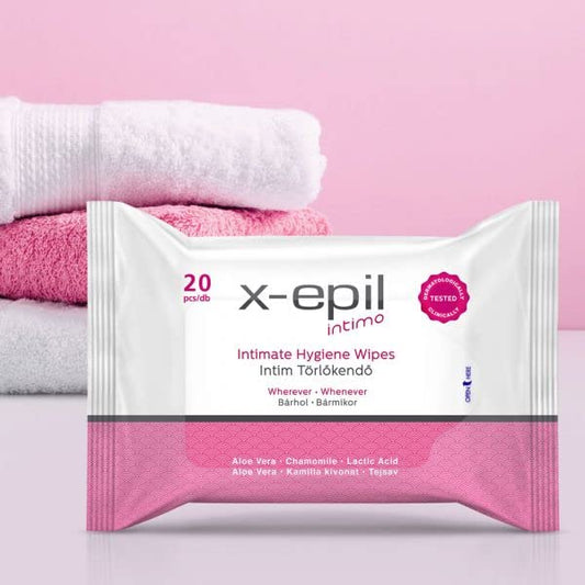 X-epil Intimate Hygiene Wipes 20 pcs